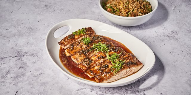 Sweet-Chili Glazed Salmon