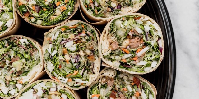 Large Wraps Platter