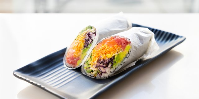 Sushi Burrito Platter 2