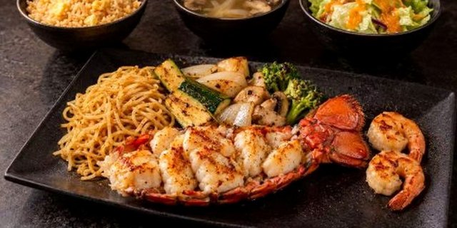 Shrimp & Lobster Tail Hibachi Combination