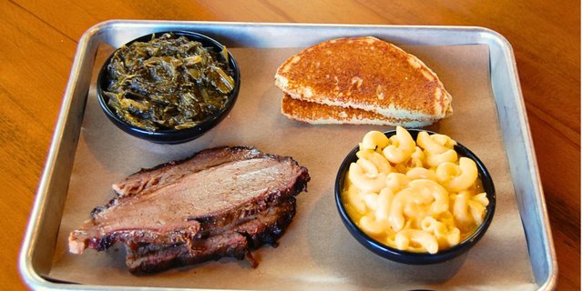 Hickory-Smoked Beef Brisket Buffet