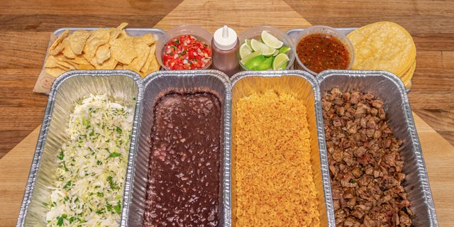 Classico Taco & Burrito Bowl Bar Buffet
