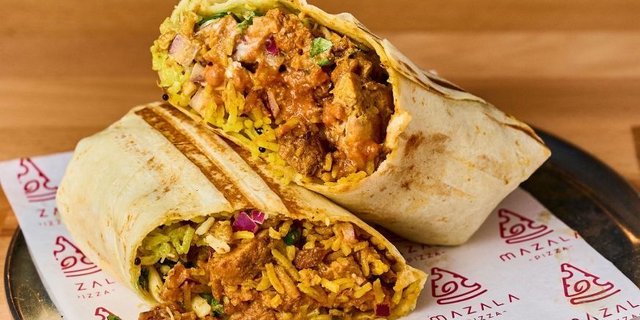 Butter Masala Burrito