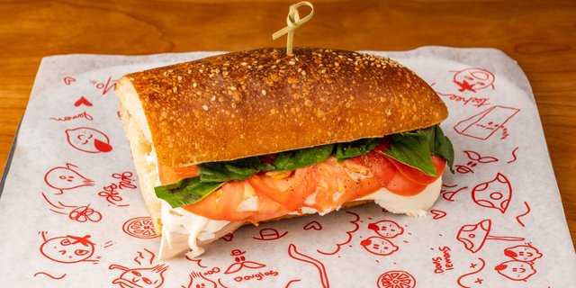 Turkey Caprese Sub