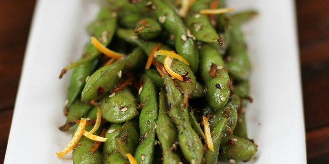 Togarashi Edamame Beans