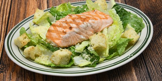 Grilled Salmon Caesar