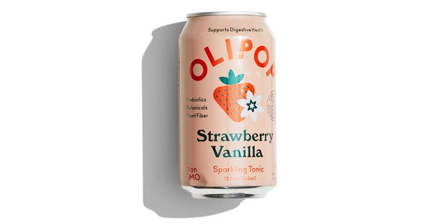 Olipop Strawberry Vanilla Soda