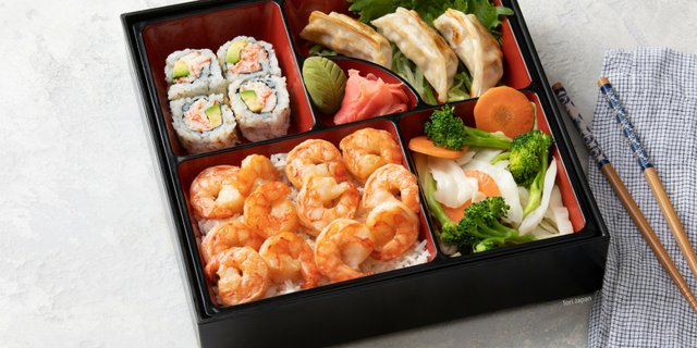 Shrimp Bento Box