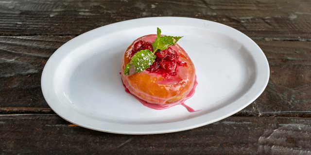 Cherry Glaze Donut