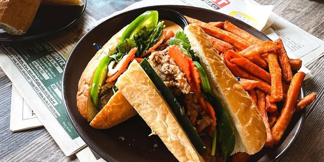 Grilled Pork Sandwich Tray