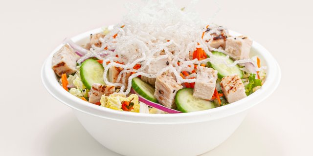 Cilantro Chopped Chicken Salad Bowl