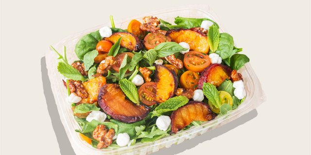 Summer Salad w/ Chipotle Tofu Platter