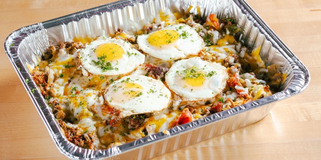 Smoked Brisket Hash Pan