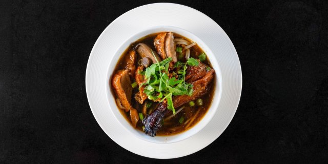 Roasted Duck Noodle Soup