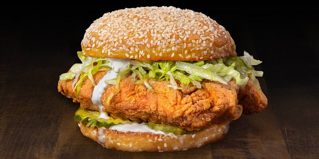 Bad Mutha Clucka Crispy Chicken Sandwich