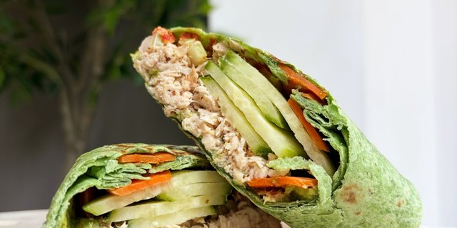 Tuna Avocado Wrap