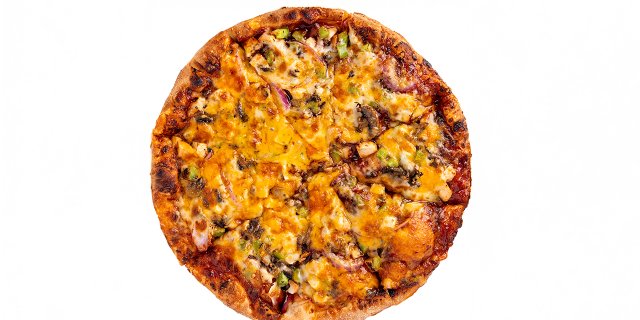 BBQ Chicken Cauliflower Crust Pizza