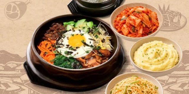 Korean Bibimbap Combo Bento