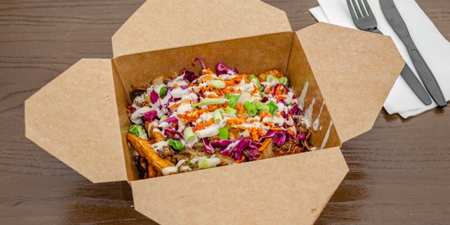 Loaded Sweet Fries w/ Tasso Goat
