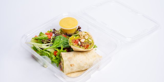 Cali Club Chicken Wrap
