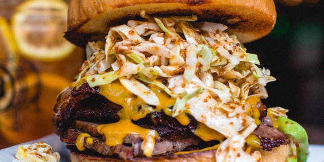 4-Sliders & Salad Platter