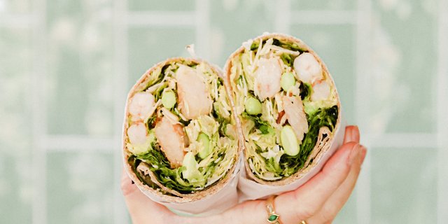 Shrimp & Grains Wrap