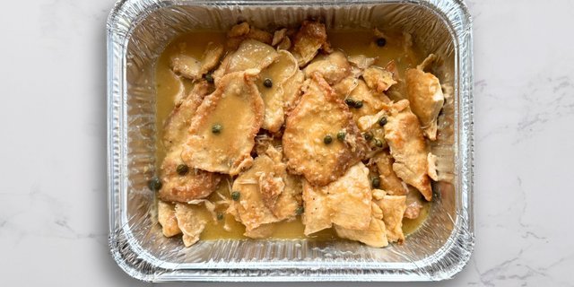 Chicken Scaloppine Entree