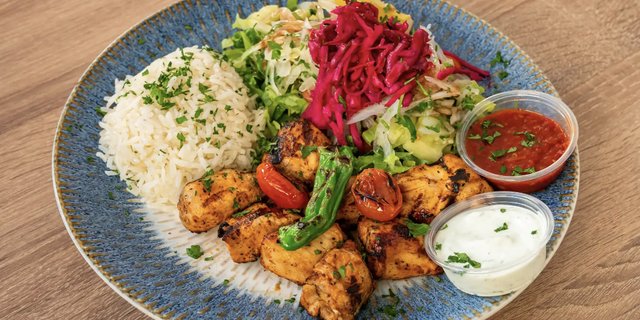 Chicken Kebab Plate