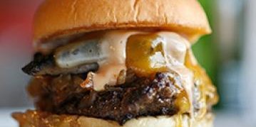 Good Stuff Melt Burger