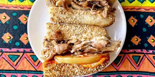 Jerk on the Ranch Sandwich