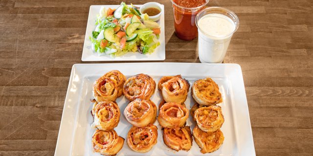 Pizza Muffin & Salad Package