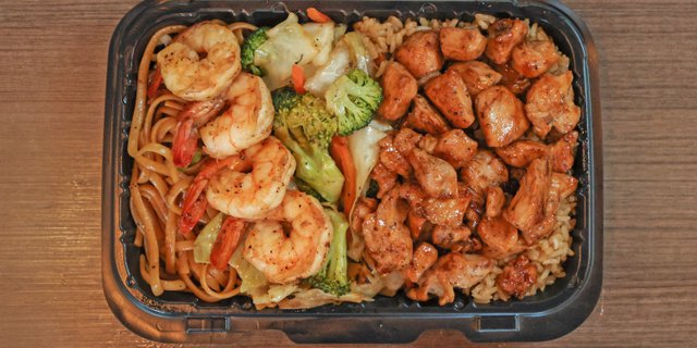 Chicken & Shrimp Hibachi Combo