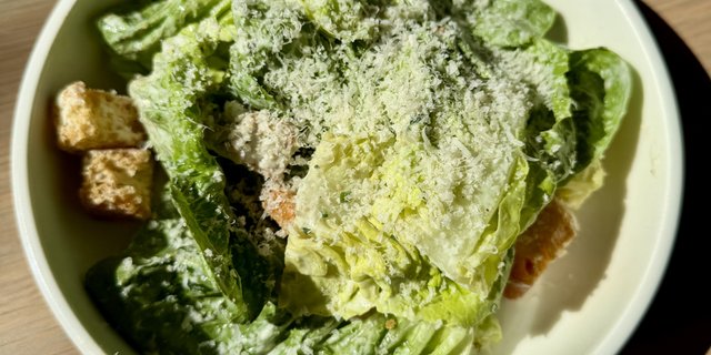 Baby Gems Caesar Salad