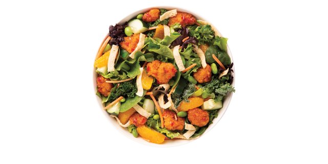 Asian Crispy Chicken Salad