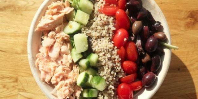 Dijon Salmon Salad