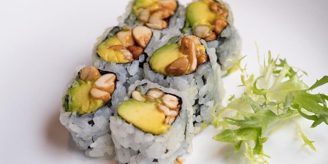 Peanut Avocado Roll