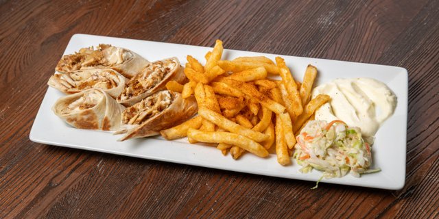 Individual Chicken Shawarma Sandwich
