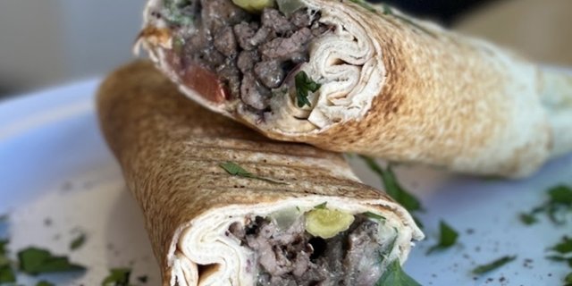 Beef & Lamb Shawarma Wrap