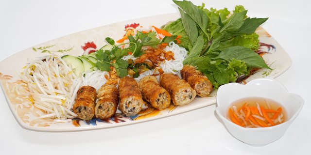Fried Pork Egg Rolls