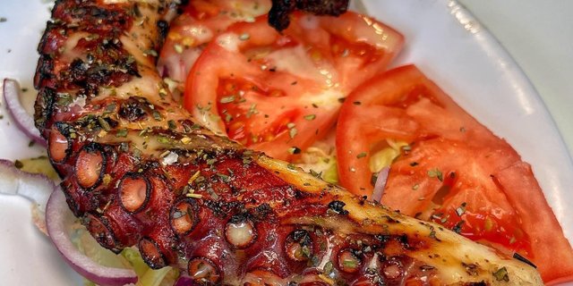 Char-Broiled Octopus