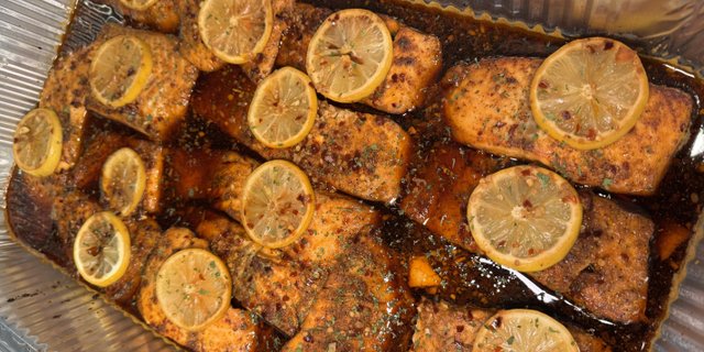 Honey Glazed Salmon