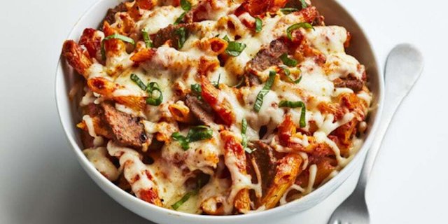 ZIA'S MEATBALL MARINARA PASTA BOXED MEAL