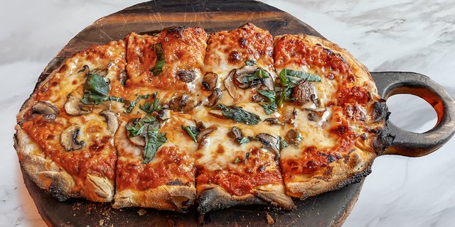Drunken Mushroom Flatbread
