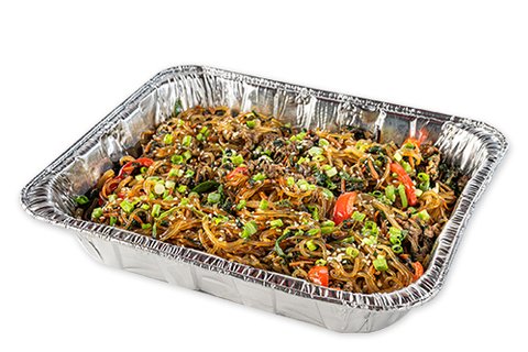 Japchae Platter