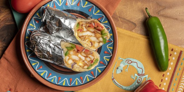 Vegetarian Breakfast Burrito
