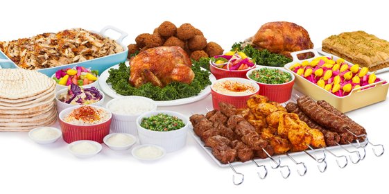 Mediterranean Catering Meal