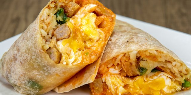 "Category 5" Massive Breakfast Burrito