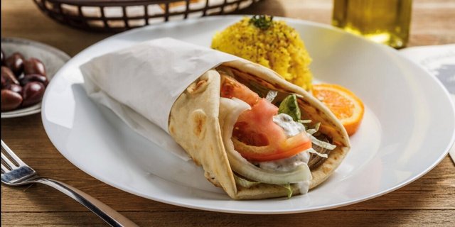 Gyro Pita Boxed Lunch