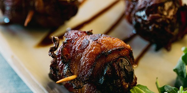 Bacon-Wrapped Dates