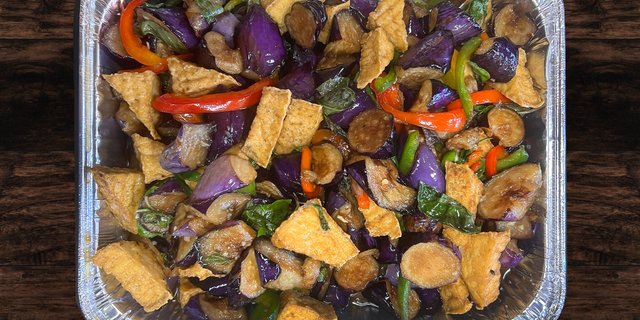 Spicy Eggplant Stir-Fry
